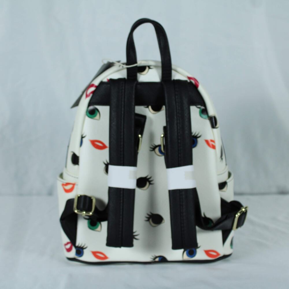 Loungefly Disney Princess Eyes & Lips Mini Backpack – OG Heart Logo 2017 NWT HTF - Picture 12 of 14